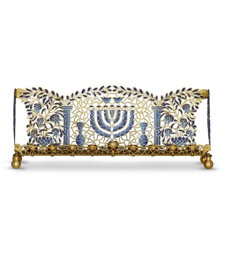 MENORAH TEMPLE BLUE