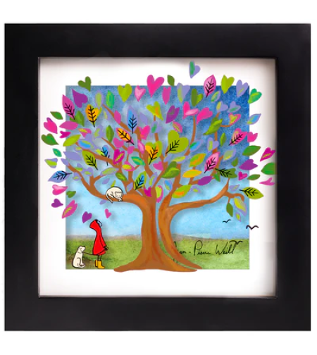 TREE OF PURPLE HEARTS