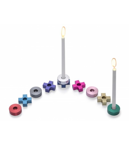 Tic Tac Toe Menorah Multi