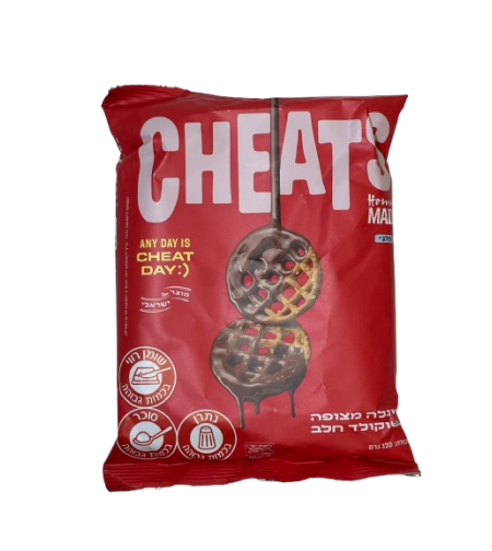 CHEATS בייגלה מצופה שוקולד חלב