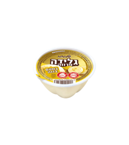 גלידה בכוס - בננה שלגוגו