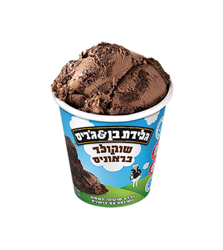 בן & ג'ריס - שוקולד בראוניז 500 מ