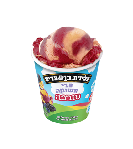 בן & ג'ריס - פרי תשוקה סורבה 500 מ