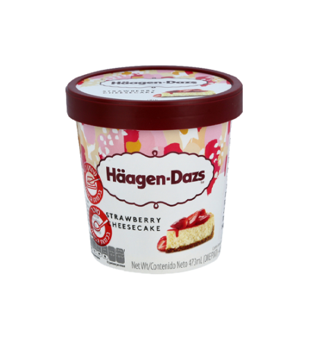 Haagen-Daz - עוגת גבינה ותות