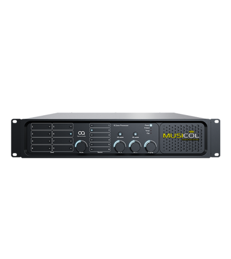 זון מיקסר 8 אזורים עם DSP נשלט אפליקציה OPTIMAL AUDIO