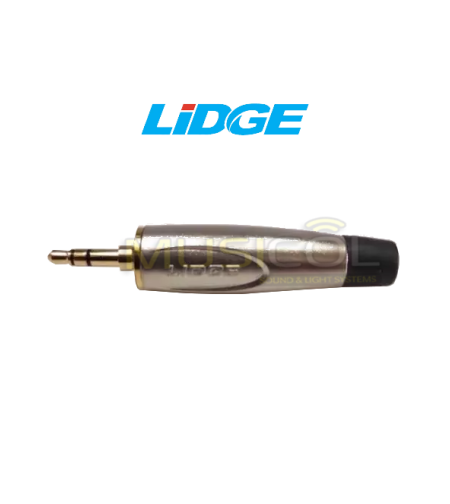 מחבר איכותי PL 3.5MM סטריאו לכבל LIDGE YM-168DT