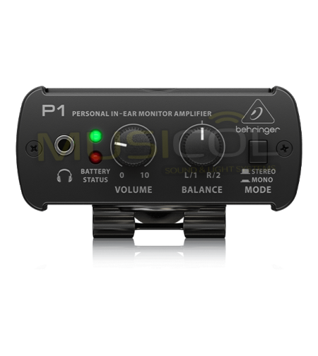 מגבר אוזניות אישי 2 כניסות BEHRINGER P1