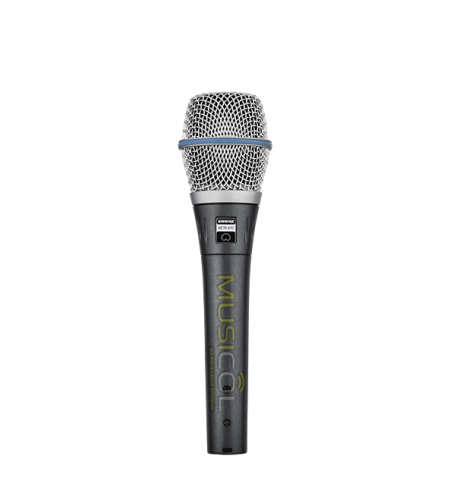 מיקרופון קונדנסר לשירה SHURE BETA-87C