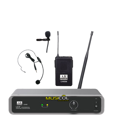 מיקרופון אלחוטי משדר חגורה AR-ACOUSTIC UX40M