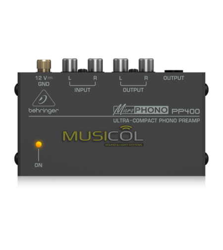 קדם מגבר פטיפון BEHRINGER PP400