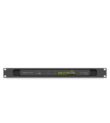 מגבר להתקנות 2X400W, שנאי קו LAB-GRUPPEN E 8:2
