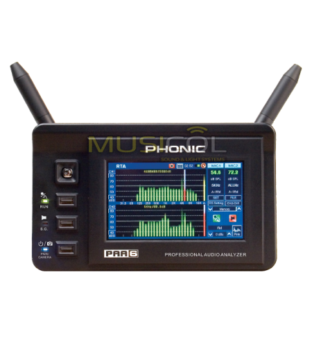 מכשיר מדידת אודיו משוכלל PHONIC PAA6