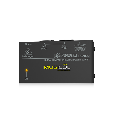 ספק כוח פנטום קומפקטי BEHRINGER PS400