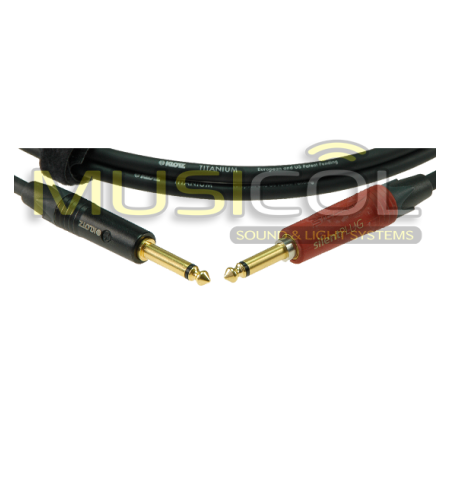 כבל silentPlug טיטניום 3 מטר KLOTZ TI-0300PSP