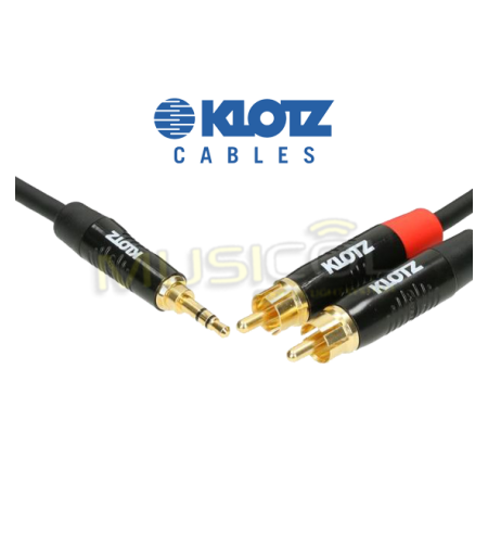 כבל RCA-PL3.5 באורך 3 מטר KLOTZ KY7-300