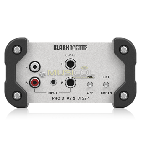 קופסאת DI סטריאו פסיבית KLARK TEKNIK DI-22P