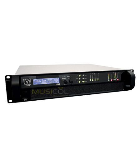מגבר 4 ערוצים IK42 4X5000W DSP