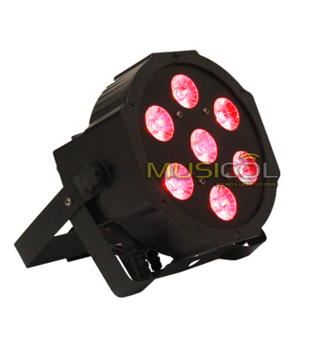 פנס שטיפה תומס 7 לדים RGBW-A-UV 12W 