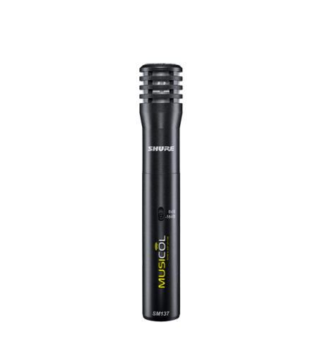 מיקרופון קונדנסר מקצועי SHURE SM137