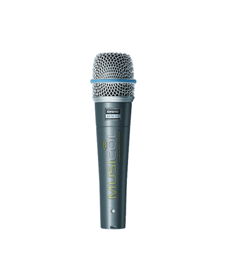 מיקרופון דינמי לשירה וכלים אקוסטיים SHURE BETA-57A