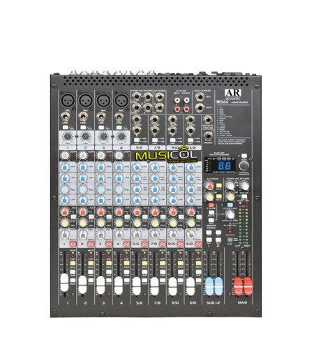 מיקסר 12 כניסות, כרטיס קול ואפקט AR-ACOUSTIC MS44