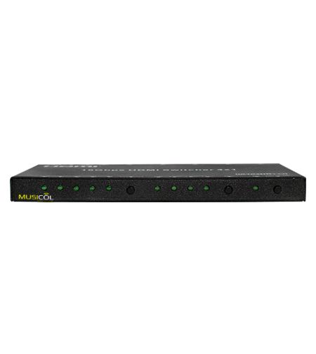 ממתג HDMI 4:1 כולל מפרק אודיו ו ARC, נשלט IR/RS-232