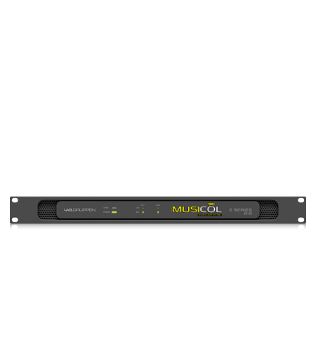 מגבר להתקנות 2X100W, שנאי קו LAB-GRUPPEN E2:2