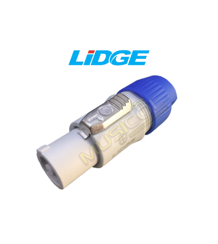 מחבר איכותי POWER-CONNECTOR לבן LIDGE LS-3FCB