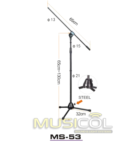 סטנד מיקרופון AR ACOUSTIC MS-53