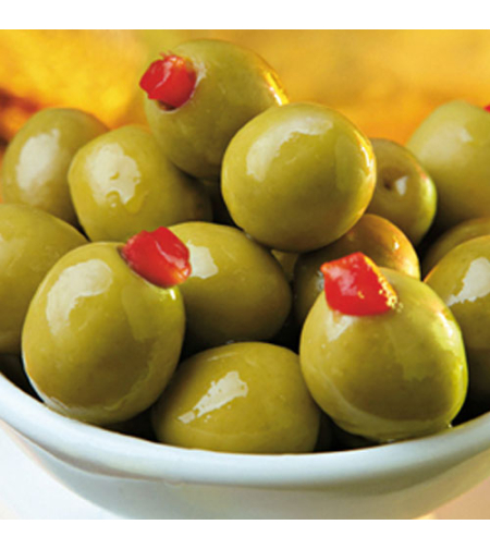 זיתים ממולאים בגמבה צנצנת 0.150 גרם