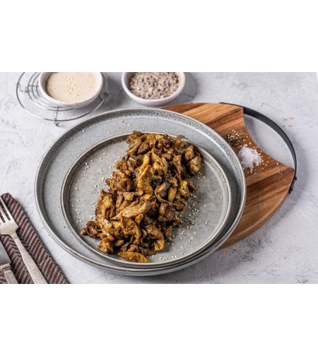 נתחי פרגית מוקפצים עם בצל - 1 ליטר