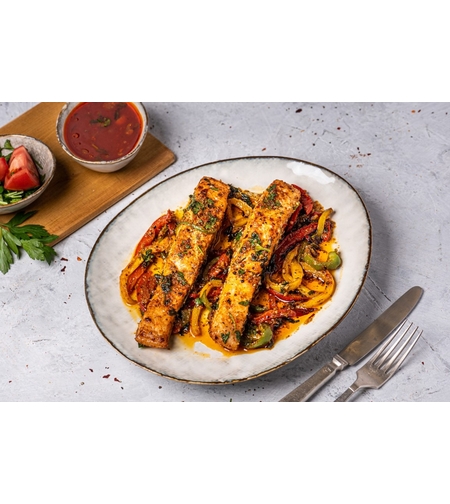 פילה סלמון בתיבול עדין - 4 יחידות