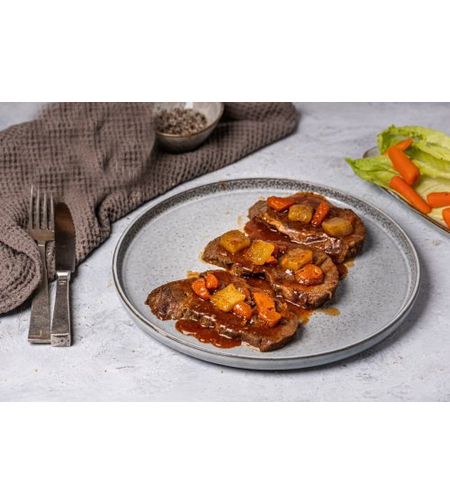 צלי בקר ברוטב - 4 יחידות