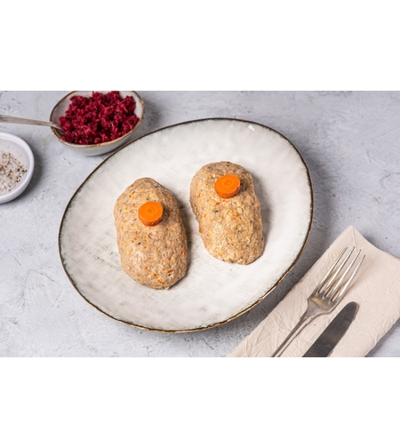 גפילטע פיש קציצה (גדול) - 4 יחידות