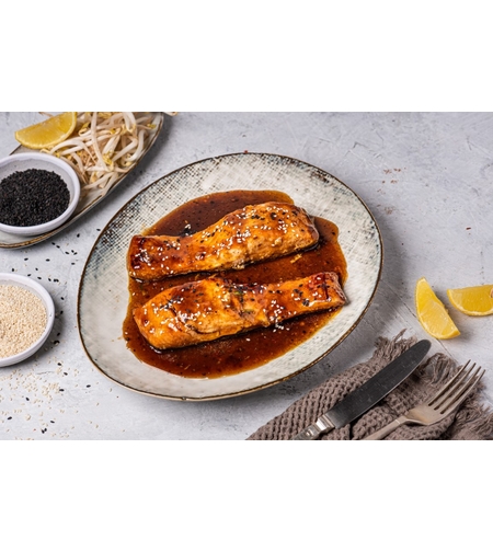 פילה סלמון בטריאקי - 4 יחידות