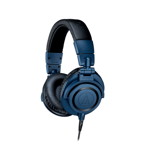 אוזניות ‏חוטיות Audio Technica ATH-M50X Deep Sea אודיו טכניקה