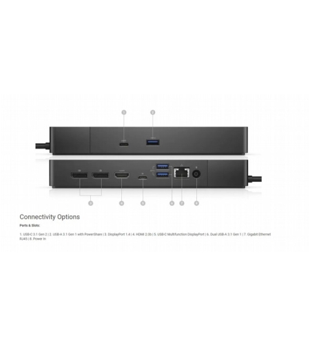 תחנת עגינה Dell Dock – WD19S 180W
