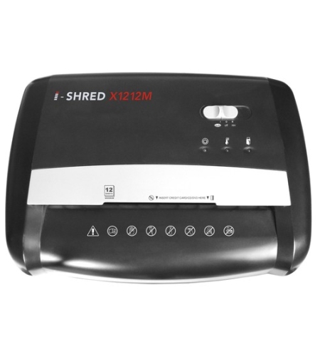 מגרסת נייר ‏27 ‏ליטר I-shred X1212M