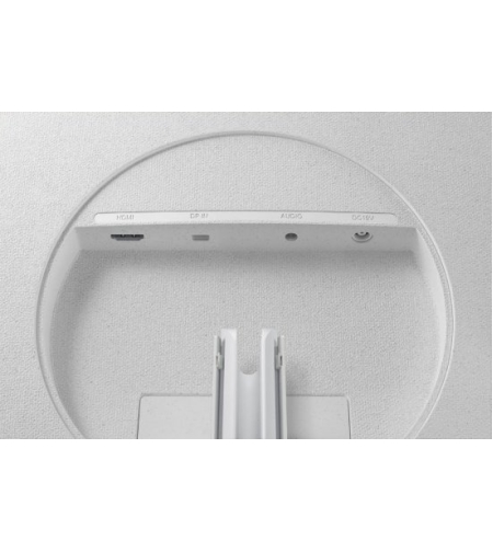 מסך מחשב קעור ''Samsung DS-U32R591CWP UHD 31.5 - צבע לבן