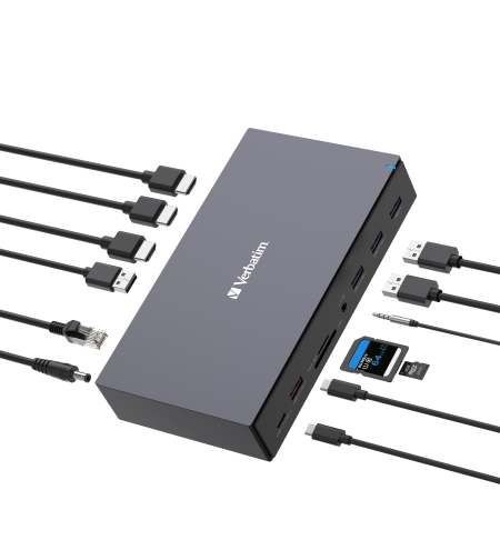 Verbatim USB-C Pro Docking Station 17 Port