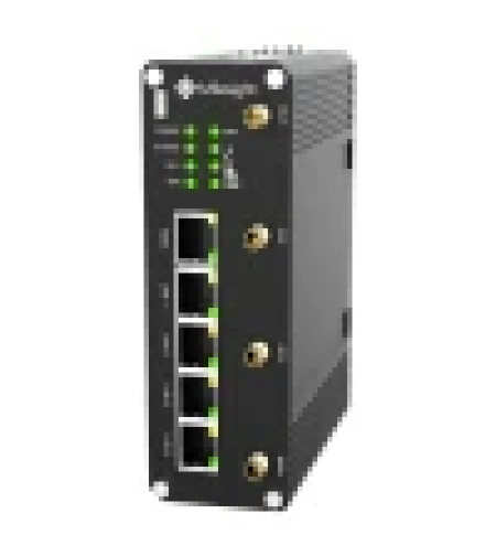 נתב סלולר תעשייתי רשת 5G LTE כולל WIFI ו- GPS ניתן לניהול ומאובטח Milesight | UR75-500GL-G-W