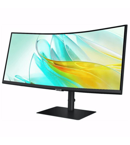 מסך מחשב ‏34 ‏אינטש Samsung S34C650UAM ViewFinity S6Type-c 90W & Lan סמסונג
