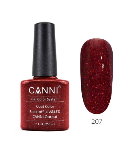 לק ג'ל קאני 7.3 מ''ל - CANNI 207