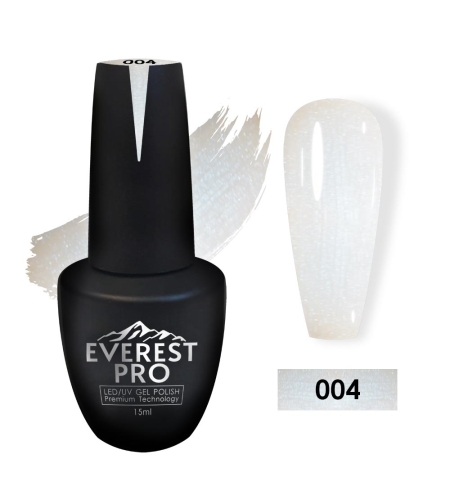 לק ג'ל אוורסט EVEREST PRO 004 פנינה אולטרה