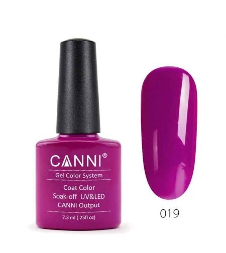 לק ג'ל קאני 7.3 מ''ל - CANNI 019