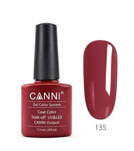 לק ג'ל קאני 7.3 מ''ל - CANNI 135