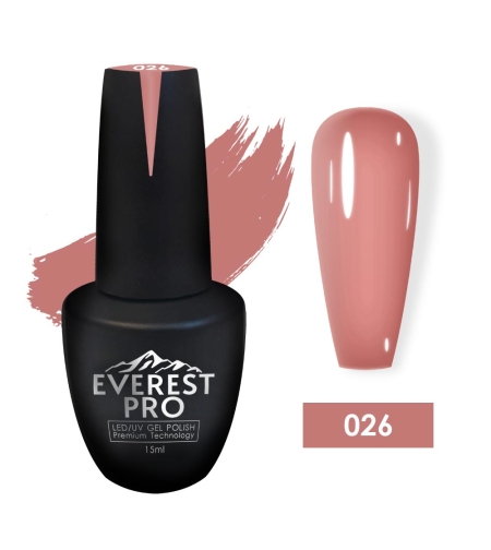 לק ג'ל אוורסט EVEREST PRO 026