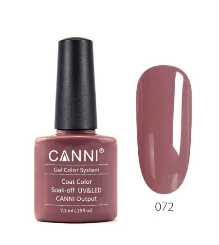 לק ג'ל קאני 7.3 מ''ל - CANNI 072