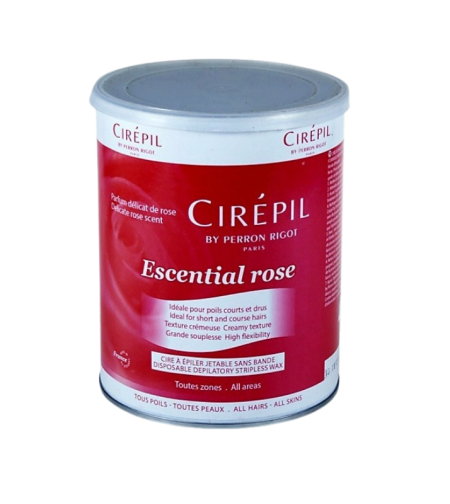 שעווה מתקלפת בוקי 800 גרם CirepilEscential rose