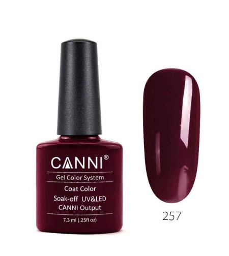 לק ג'ל קאני 7.3 מ''ל - CANNI 257